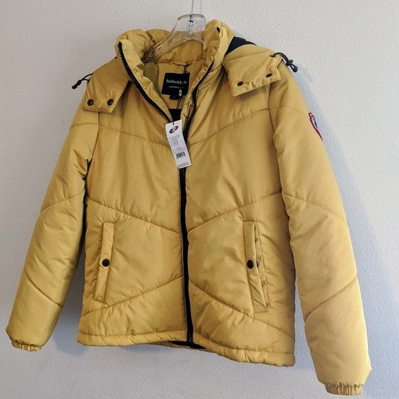 NWT Rokka & Rolla Heavyweight Puffer Jacket - Picture 7 of 9